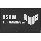 ASUS TUF Gaming 850W Gold EVO, PC-Netzteil schwarz, 1x 12-Pin High Power GPU, 3x PCIe, Kabelmanagement, 850 Watt