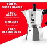 Bialetti Moka Express, Espressomaschine silber, 3 Tassen