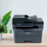 Brother DCP-L2660DW, Multifunktionsdrucker dunkelgrau, USB, LAN, WLAN, Scan, Kopie