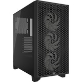 Corsair 3000D RGB Airflow , Tower-Gehäuse schwarz, Tempered Glass