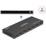 DeLOCK HDMI Switch 5x HDMI in > 1x HDMI out, 8K 60Hz schwarz