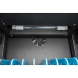 Digitus Mobiler Desktop Ladeschrank, 10 Ladestationen, für Tablets bis 14" schwarz, inkl. USB-C, Lüfter, UV-C Lampen