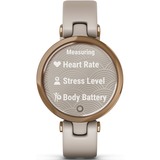 Garmin Lily Sport, Fitnesstracker roségold, Achatgraues Silikonarmband