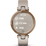 Garmin Lily Sport, Fitnesstracker roségold, Achatgraues Silikonarmband