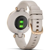 Garmin Lily Sport, Fitnesstracker roségold, Achatgraues Silikonarmband