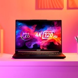 MSI  Stealth A16 AI+ A3HVFG-057, Gaming-Notebook schwarz, AMD Ryzen AI 9 365, NVIDIA GeForce RTX 4060, 32 GB LPDDR5X, 2 TB (2 TB SSD), Windows 11 Home 64-Bit