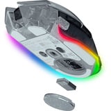 Razer Basilisk V3 Pro 35K - Phantom White Edition, Gaming-Maus weiß/transparent