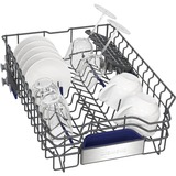 Siemens SR55ZS10ME IQ500, Spülmaschine edelstahl (gebürstet)/schwarz, 45 cm, Home Connect