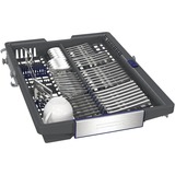 Siemens SR55ZS10ME IQ500, Spülmaschine edelstahl (gebürstet)/schwarz, 45 cm, Home Connect