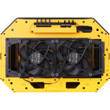 Thermaltake The Tower 600, Tower-Gehäuse gelb, Tempered Glass x 3