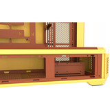 Thermaltake View 600 TG BuThermaltakeer Caramel, Big-Tower-Gehäuse gelb, Tempered Glass