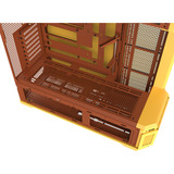 Thermaltake View 600 TG BuThermaltakeer Caramel, Big-Tower-Gehäuse gelb, Tempered Glass