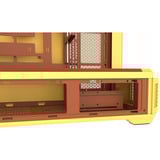 Thermaltake View 600 TG Butter Caramel, Big-Tower-Gehäuse gelb, Tempered Glass