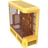 Thermaltake View 600 TG Butter Caramel, Big-Tower-Gehäuse gelb, Tempered Glass
