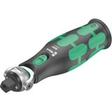 Wera 8009 Zyklop Pocket Set Imperial 1, 13-teilig, Bit-Satz schwarz/grün, Umschaltknarre für 3/8", 1/4", zöllig