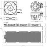 ARCTIC Liquid Freezer III Pro 360 A-RGB, Wasserkühlung weiß
