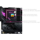 Alphacool Apex Monoblock ROG STRIX X870-F Gaming WIFI (AM5), Wasserkühlung schwarz