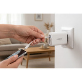 Ansmann Home Charger 230PD mit Kabel / 3 A / 30 W / 2 Port, Ladegerät weiß