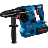 Bosch Professional Akku-Bohrhammer GBH 18V-28 CF Professional, 18Volt blau/schwarz, 2x Akku ProCORE18V 8,0Ah, Bluetooth, in L-BOXX