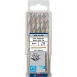 Bosch Professional PRO Stainless Steel HSS-Co Spiralbohrer, Ø 7,5mm 10 Stück, Arbeitslänge 69mm