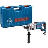 Bosch Professional Schlagbohrschrauber GSB 162-2 RE Professional, Schlagbohrmaschine blau, 1.500 Watt, Koffer