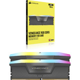Corsair DIMM 32 GB DDR5-6000 (2x 16 GB) Dual-Kit, Arbeitsspeicher schwarz, CMH32GX5M2B6000Z28, Vengeance RGB, INTEL XMP, AMD EXPO