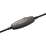 Creative HS-230, Headset schwarz, 3,5 mm Klinke, USB-A