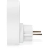 Digitus Universal Steckdosenadapter, mit 2x USB-A weiß/grau