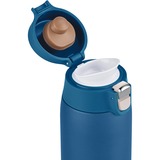 Emsa TRAVEL MUG light Thermobecher dunkelblau, 0,4 Liter, Flip-Deckel