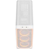 Fractal Design Meshify 3 XL Ambience Pro RGB Clear Tint , Big-Tower-Gehäuse weiß, Tempered Glass