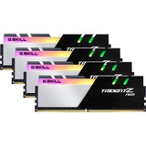 G.Skill DIMM 32 GB DDR4-3200 (4x 8 GB) Quad-Kit, Arbeitsspeicher schwarz/weiß, F4-3200C14Q-32GTZN, Trident Z Neo, INTEL XMP