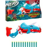 Hasbro Nerf DinoSquad Tricera-Blast, Nerf Gun hellblau/orange