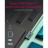 ICY BOX IB-HUB1454-C31, USB-Hub 