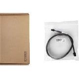 ICY BOX Kabel MCIO x4 SFF-TA-1016 > MCIO x4 SFF-TA-1016 schwarz, 50cm
