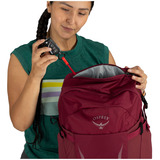 Osprey Hikelite 28 , Rucksack weinrot/schwarz, 28 Liter, Größe M/L
