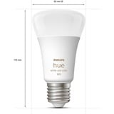 Philips Hue White & Color Ambiance E27, LED-Lampe Doppelpack, ersetzt 60 Watt