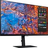 Samsung ViewFinity S8UP S27B800PXP, LED-Monitor 68 cm (27 Zoll), schwarz, UltraHD/4K, IPS, USB-C, HDMI