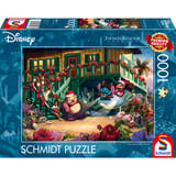 Schmidt Spiele Thomas Kinkade Studios: Disney - Lilo and Stitch Aloha Christmas, Puzzle 1000 Teile