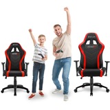 Sharkoon SKILLER SGS2 Jr., Gaming-Stuhl schwarz/rot