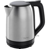 Tefal KO5S0DE Subito , Wasserkocher edelstahl/schwarz, 2.400 Watt, 1,7 Liter
