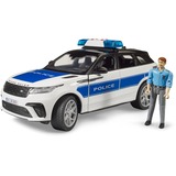 bruder Range Rover Velar Polizeifahrzeug mit Polizist, Modellfahrzeug inkl. Light + Sound Modul