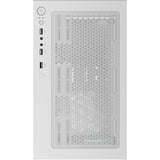 Aerocool Viewport Mini-G-WT-v4 ARGB, Tower-Gehäuse weiß, Tempered Glass x 2