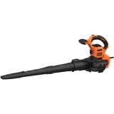 BLACK+DECKER 3-in-1 Elektro-Laubsauger BEBLV300-QS, Laubsauger/Laubbläser schwarz/orange, 3.000 Watt