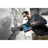 Bosch Professional Akku-Bohrhammer GBH 18V-22 X Professional solo, 18Volt blau/schwarz, ONECHUCK, ohne Akku und Ladegerät