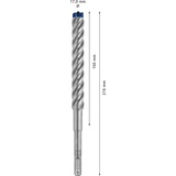 Bosch Professional EXPERT Hammerbohrer SDS-plus-7X, Ø 17mm Arbeitslänge 150mm