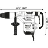 Bosch Professional Profi-Set Bohrhammer GBH 5-40 DCE + Winkelschleifer GWS 880, Werkzeug-Set blau/schwarz, 1.150 Watt, 880 Watt
