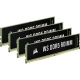 Corsair DIMM 64 GB DDR5-5600 (4x 16 GB) Quad-Kit ECC, Arbeitsspeicher schwarz, CMA64GX5M4B5600C40, WS, INTEL XMP