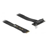 DeLOCK M.2 Key M zu U.2 SFF-8639 NVMe Adapter gewinkelt mit 20 cm Kabel, Schnittstellenkarte 