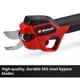 EINHELL Professional Akku-Teleskop-Astschere GP-LS 18/28 Li T BL-Solo, 18Volt rot/schwarz, ohne Akku und Ladegerät, 2-in-1 Astschere oder Teleskopschere