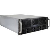 Inter-Tech 4U-4408L, Server-Gehäuse schwarz, 4 Höheneinheiten